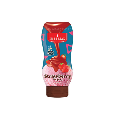 IMPERIAL STRAWBERRY TOPPING 310ML (1X12)