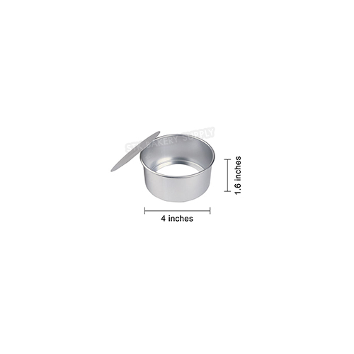 REMOVABLE ROUND CAKE PAN ANODISED 4&quot; 102x96x45MM 1.0MM MY31043