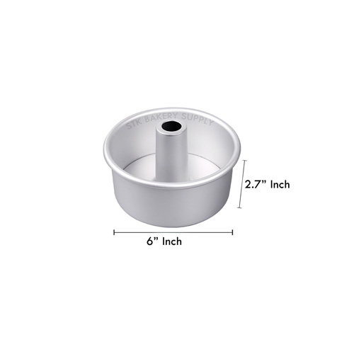 REMOVABLE TUBE CAKE MOLD ANODISED 6&quot; 152x150x70MM 1.0MM MY38043