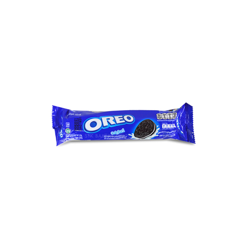 OREO SANDWICH COOKIES ROLL VANILLA CREAM 133G/119.6G (1x24)