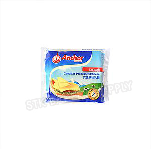 ANCHOR CHEDDAR PROCESSED CHEESE 250G (1 x 24)