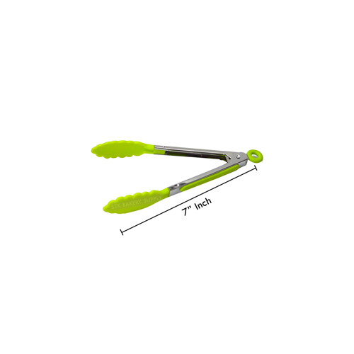 SILICON FOOD TONG 9&quot; 1PC