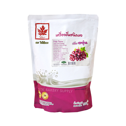 RED LEAF INSTANT MILK SHAKE POWDER - GRAPE 1000G  (1 x 20)