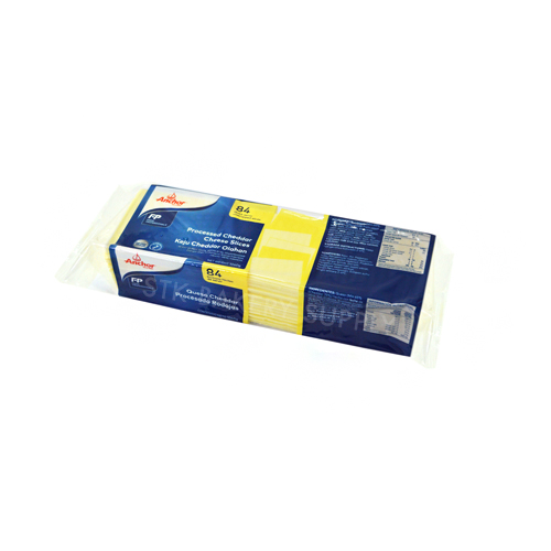 ANCHOR PROCESSED CHEDDAR CHEESE SLICE 84'S 1040G (1 x 10) WS STK