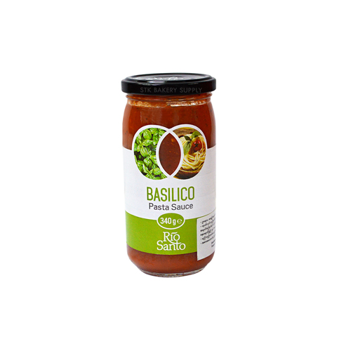RIO SANTO PASTA SAUCE BASILICO 340G (1 x 12)