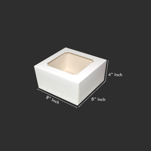 CAKE BOX 20 x 20 x 10 CM (P-018) WS