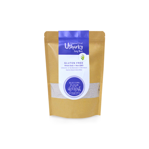 MASTER CHEF U SHARKY BRAND BLUE CORN  FLOUR 500G