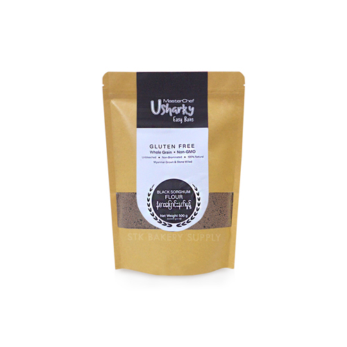 MASTER CHEF U SHARKY BRAND BLACK SORGHUM  FLOUR 500G