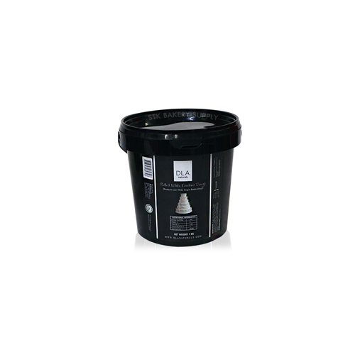DLA ROLLED FONDANT WHITE 1KG (1x22)