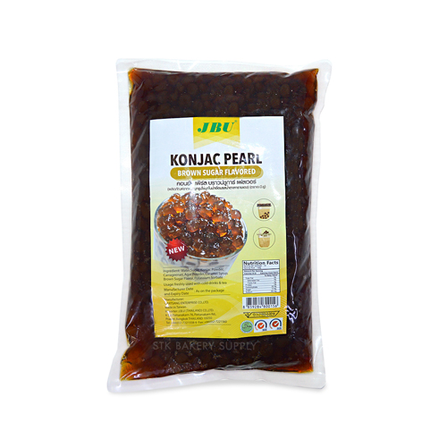 JBU BROWN SUGAR KONJAC PEARL 1KG (1x12)