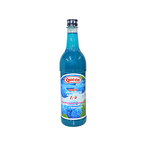 QUEEN JUICE RASPBERRY SQUASH 1LIT (1×12)
