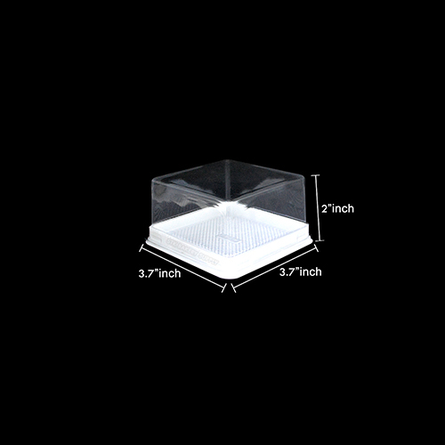 PLASTIC PACKING CAKE BOX ZX016 50PCS (1 × 15)