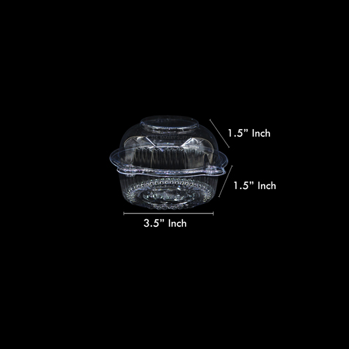 PLASTIC PACKING CAKE BOX ZX023/ANOAC6 100PCS (1×8)