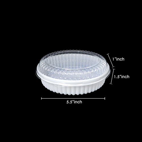 PLASTIC PACKING CAKE BOX C004 50PCS (1×9)