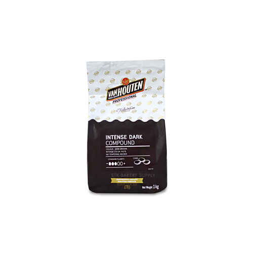 VAN HOUTEN DARK COMPOUND COIN 1KG (1×10)