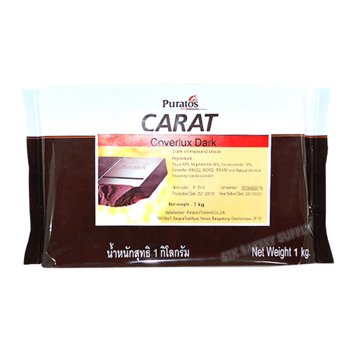 PURATOS CARAT CHOCOLATE DARK 1KG MCOM002 (1 x 10) WS