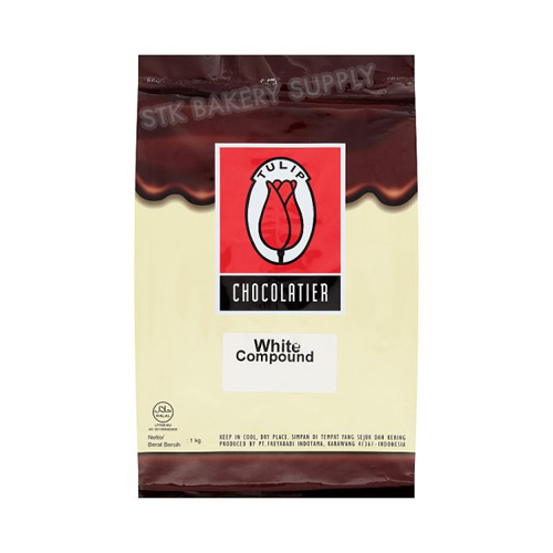 TULIP - WHITE CHOCOLATE COMPOUND 1KG (1 x 12)