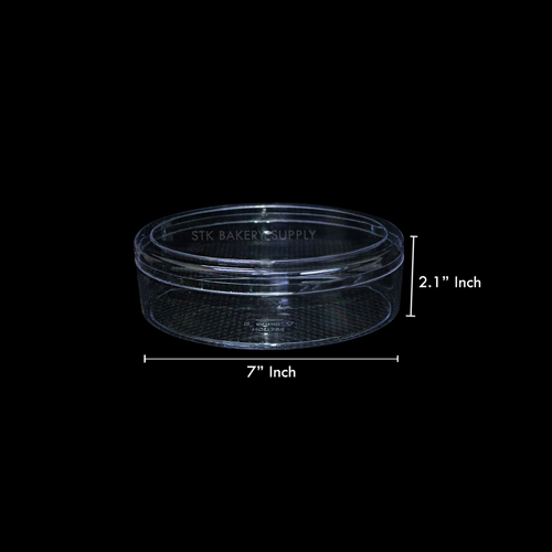OVAL CLEAR BOX, 132 x 184 x 57 mm, 800ml, RW1394 ( 1×24 )