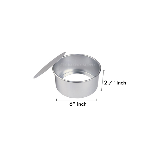 CAKE PAN ANODIZED 6&quot; 152x150x70MM FB30093