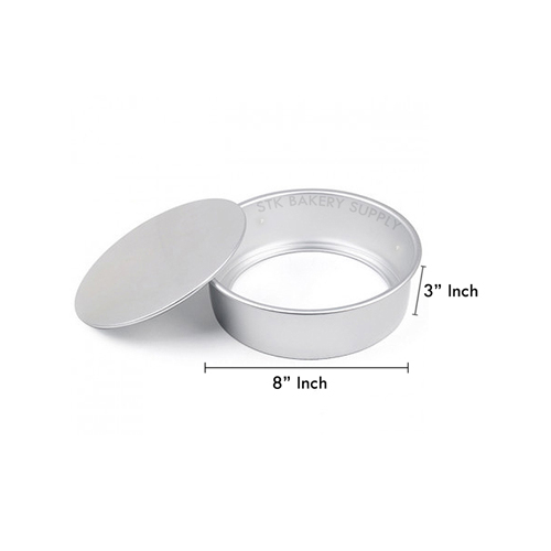 CAKE PAN ANODIZED 8&quot; 203x200x75MM FB30103