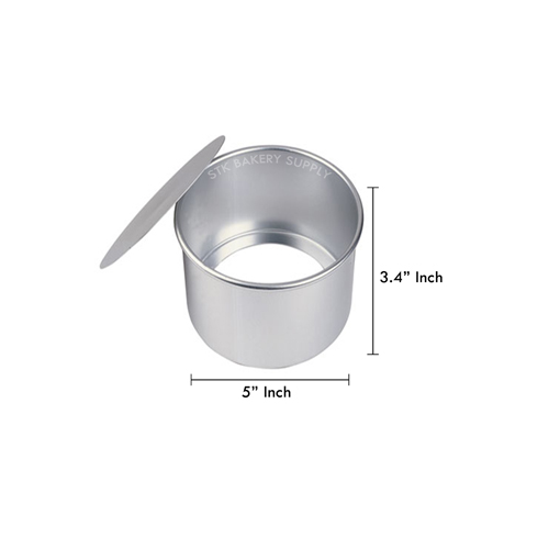 CAKE PAN ANODIZED 5&quot; 126x120x88MM FB30153