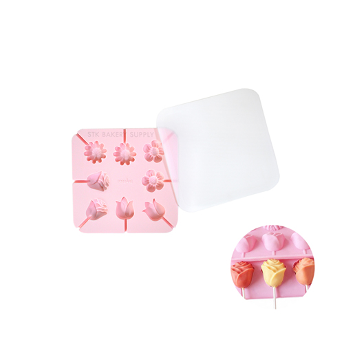 LOLLIPOP MOULD WITH LID 150x150MM FB57622