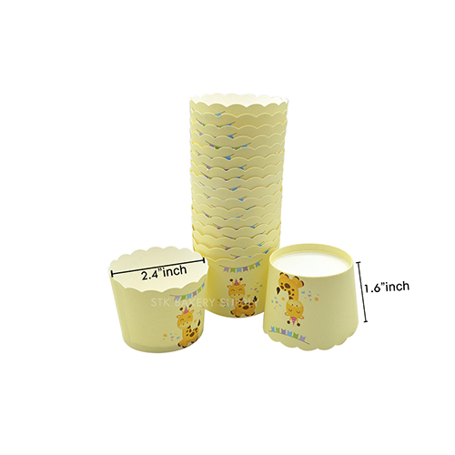MUFFIN PAPER CUP 62x49x46MM FB60009 50PCS