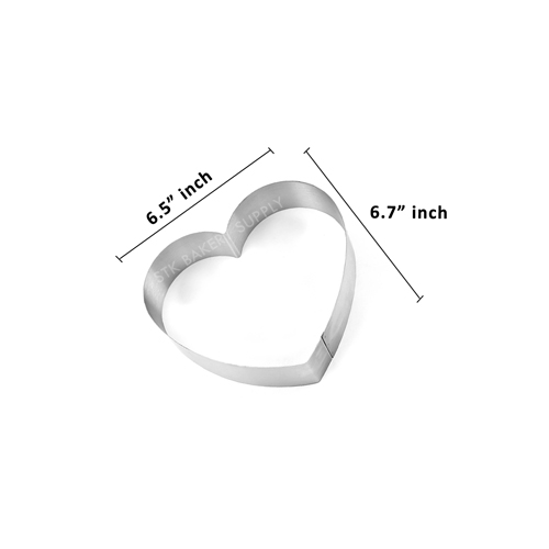 HEART MOUSSE RING 7" 156x166x50MM MY43364
