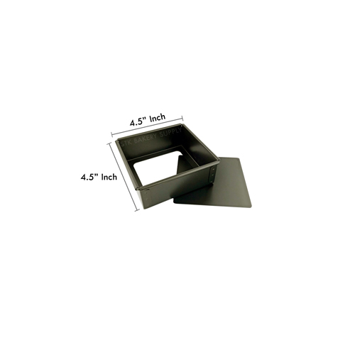 SQUARE CAKE PAN ANODIZED 4.5&quot; 110 x 60MM MY33406