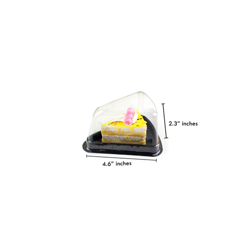 PLASTIC PACKING CAKE BOX 12.5*9*7CM J1006 50PCS (1×40)