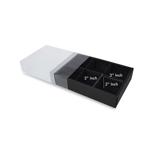 MOONCAKE BOX 6HOLE 23.6*16.4*5CM YJ2063-4 1PC