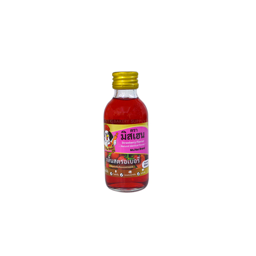 MS HEN BRAND FOOD FLAVOUR STRAWBERRY 2OZ (1x24)