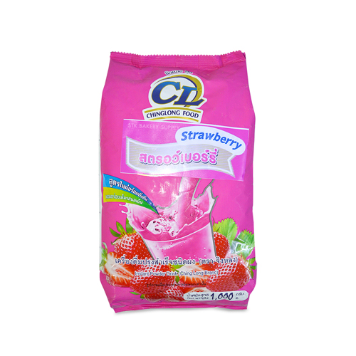 CL BRAND INSTANT POWDER STRAWBERRY 1KG (1x12)