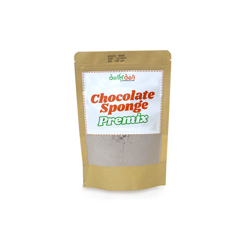 DELHIDELI BRAND CHOCOLATE SPONGE PREMIX 330G