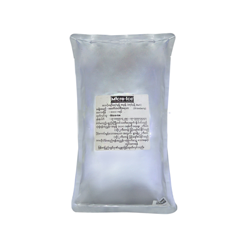 MICRO ICE ICE CREAM POWDER STRAWBERRY 1000G