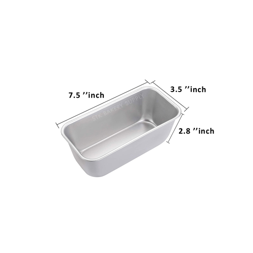 BREAD/CAKE PAN 7.5&quot; x 4&quot; x 3&quot; A05