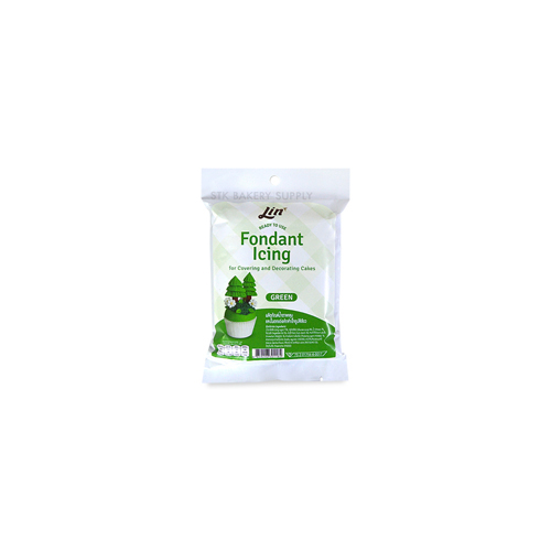 BSI LIN FONDANT ICING GREEN 250G (1x4x6)