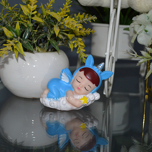 CAKE DECORATION SLEEP BABY CLOUD 