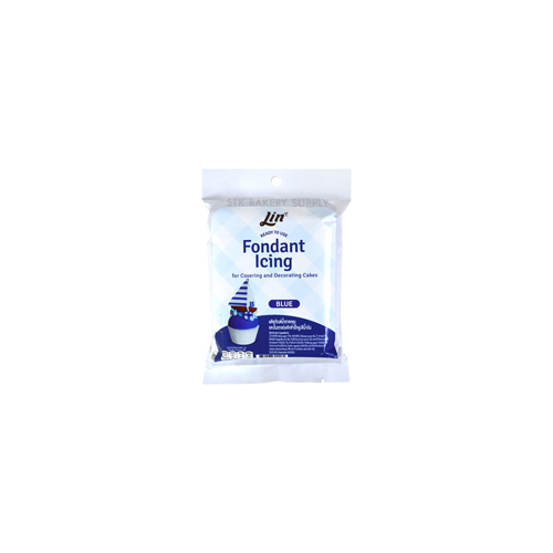 BSI LIN FONDANT ICING BLUE 250G (1x4x6)