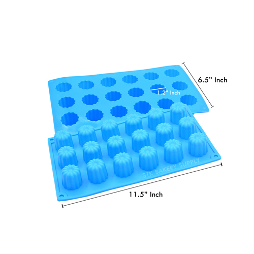 SILICON MOULD CHOCOLATE 18'S 30x17.2x3.6CM 218171 1PC