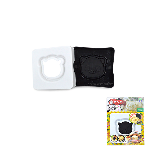 SILICON PANDA SHAPE MOULD 14x13.5x3.5CM TC0114