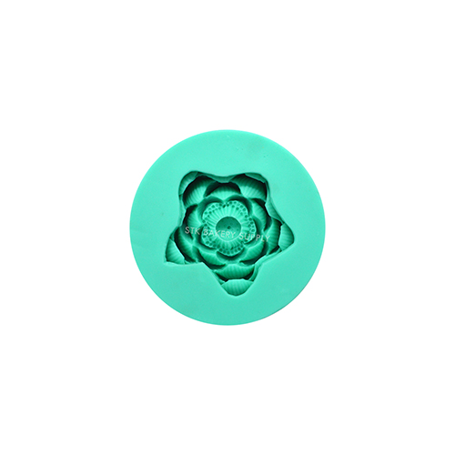 SILICON FLOWER SHAPE MOULD 11x8CM 204534