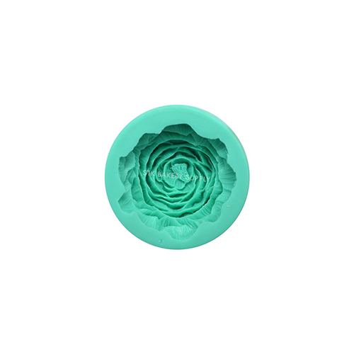 SILICON FLOWER SHAPE MOULD 9.5x3.6CM 204533