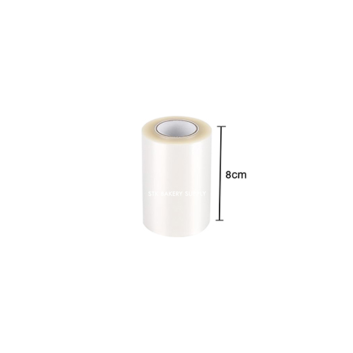 PLASTIC CAKE WRAPPER PLAIN 6CM