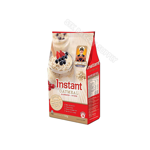 CAPTAIN OATS - INSTANT OATMEAL 500G (RED) (1X12)