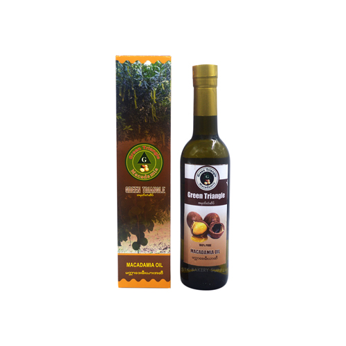 GREEN TRIANGLE BRAND MACADAMIA OIL 375ML