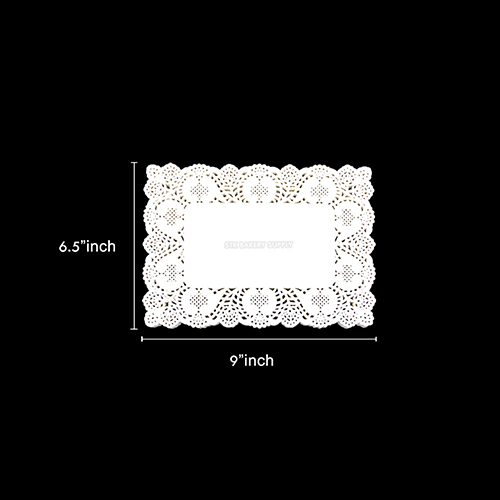 DOYLEY PAPER RECTANGULAR FLOWER BASE 6.5x9INCH L-1623 250PCS (1 x 8)