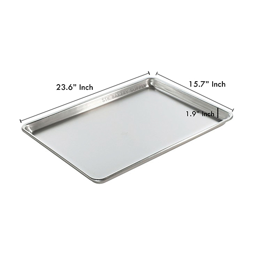 ALUMINIUM BAKING TRAY 40x60x3CM 8792-1 (1 x 20)