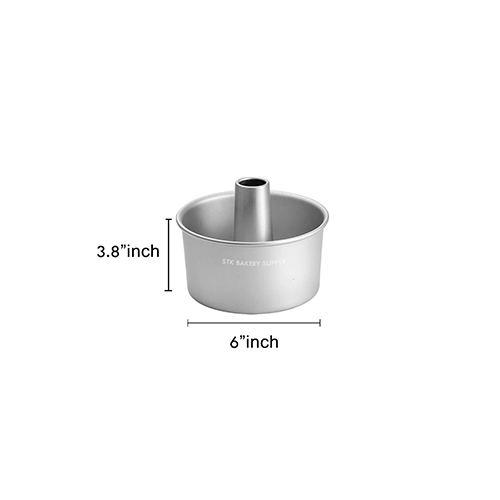 TUBE CAKE MOLD (CHIFFON) 6" 16.5x15x10CM 8575 (1 x 24)
