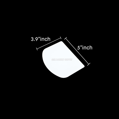 SOFT SCRAPER (WHITE) 12.8x9.8CM 8228 5PCS SET (1 x 200)